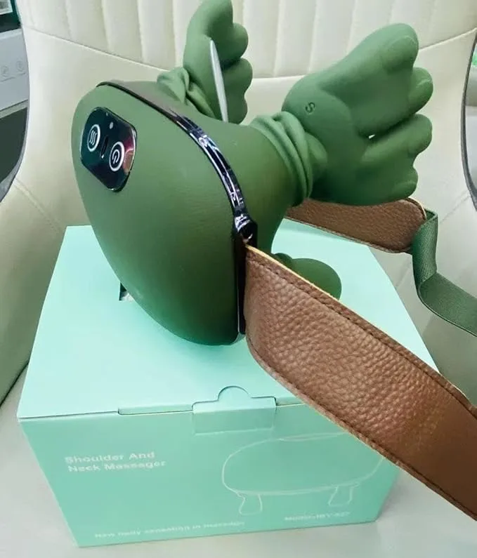 Neck and Shoulder Pro Hands, Back Electric Cervical Hand Massager with Fingers, Simulated Human Hand Cervical Trapezius Neck Massager with Heat for Shoulders, Leg, Body Muscle Relief - Product Details