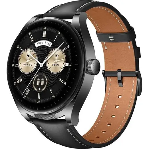 HUAWEI WATCH Buds, Earbuds & Watch Come into 1, Innovative Touch Controls, AI Noise Cancellation Calling, Lightweight, Health Management, Advanced Design, Durable, Compatible with Android & iOS, Black - Product Details