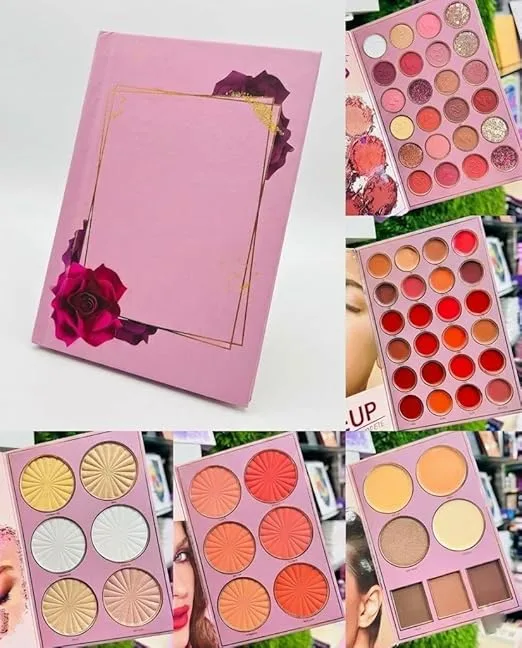 Airi creations 5in1 Makeup Book Palette Kit| Eyeshadow Palette, Blusher Contour All in 1 - Product Details